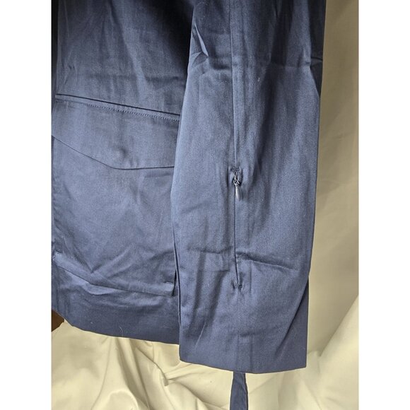Away The Utility Jacket Size LARGE Navy Blue New With Tags Travel Jacket - Picture 8 of 14